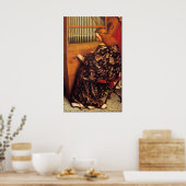 ANGELS SPIELEN MUSIK , Detail Poster (Küche)