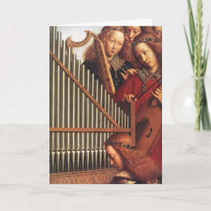 ANGELS SPIELEN MUSIK FEIERTAGSKARTE