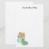 Angels Stationary Briefpapier (Vorne/Hinten)