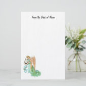 Angels Stationary Briefpapier (Stehend Vorderseite)