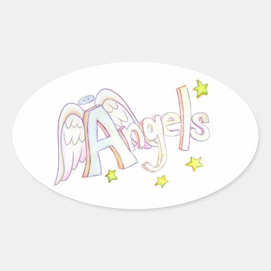 Angels Sticker für Inspirationsskripte für Word-Ku (Vorderseite)