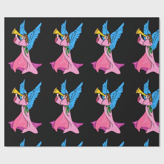 Angels Trumpet Geschenkpapier (Flach)