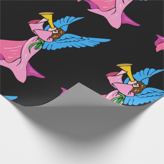 Angels Trumpet Geschenkpapier (Ecke)