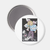 Angels Trumpet Magnet (Vorderseite/Rückseite)