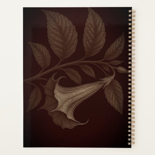 Angel's Trumpet Planner Planer (Rückseite)