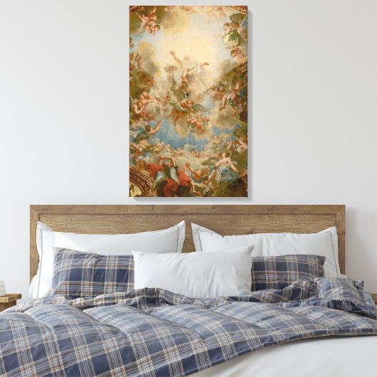 Angels und Cherubs Versailles Leinwanddruck (Insitu (Schlafzimmer))