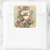 ANGELS UNTER US Chow Aufkleber 2 Größen (Tasche)