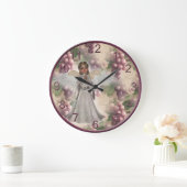 Angels Vineyard Clock Große Wanduhr (Zuhause)