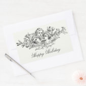 Angels Vintag Art Custom Sticker (Umschlag)