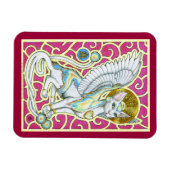 Angels Walk auf 4 Paws Premium Magnet (Horizontal)