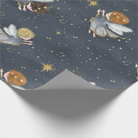 Angels Weihnachten Geschenkpapier (Ecke)