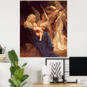 Angels Wilhelm Bouguereau Kunstmuseum Poster (Heimbüro)