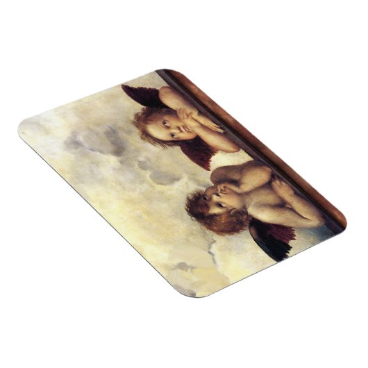 ANGELS / Winged Cherub Raffaello Sanzio Magnet (Rechte Seite)