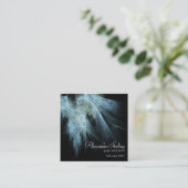 Angels Wings Quadratische Visitenkarte (Stehend Vorderseite)