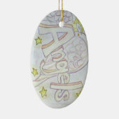 Angels Word Art Custom Pendant Ornamente (Rechts)
