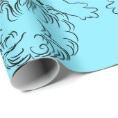 Angels Wrapping Paper Geschenkpapier (Rolleneckpunkt)