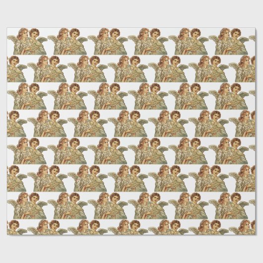 Angels Wrapping Paper Geschenkpapier (Flach)