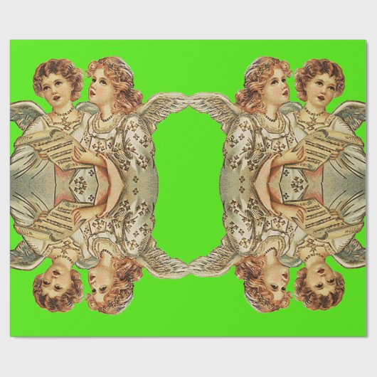 Angels Wrapping Paper Geschenkpapier (Flach)