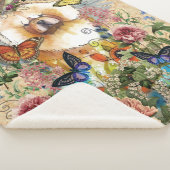 ANGELS ZWISCHEN DER US-Kaschmir-Decke Sherpadecke (3/4)