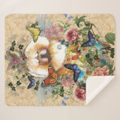 ANGELS ZWISCHEN DER US-Kaschmir-Decke Sherpadecke (Vorderseite (Horizontal))