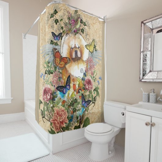 ANGELS ZWISCHEN US-Kaschu-Duschvorhang Duschvorhang (Beispiel)