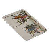 Angelsächsische Krieger, Platte 14 von "The Histor Magnet (Rechte Seite)