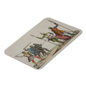 Angelsächsische Krieger, Platte 14 von "The Histor Magnet (Linke Seite)