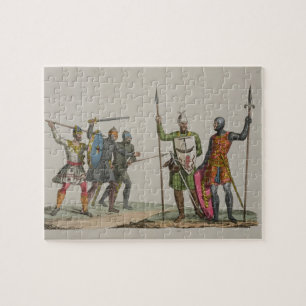 Angelsächsische Krieger, überziehen 14 'von der Puzzle