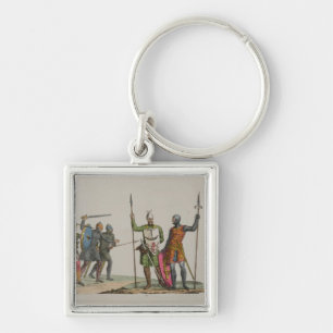 Angelsächsische Krieger, überziehen 14 'von der Schlüsselanhänger