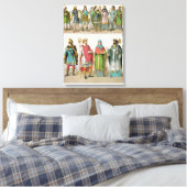 angelsächsisches Kleid Leinwanddruck (Insitu (Schlafzimmer))