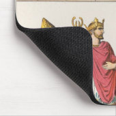 Angelsächsisches Kleid Mousepad (Ecke)