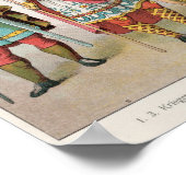 angelsächsisches Kleid Poster (Ecke)