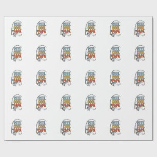 Angelsächsisches Papa-Angeln-Shirt Design_1 Geschenkpapier