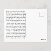 Angelsaxon Clipper Postkarte (Rückseite)