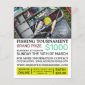 Angelschachtel, Fishing Tournament Flyer (Vorne)