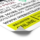 Angelschachtel, Fishing Tournament Poster (Ecke)