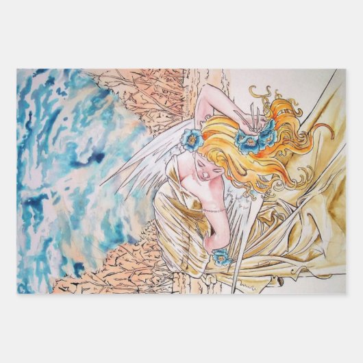 Angelschatten  geschenkpapier set (Vorderseite 2)