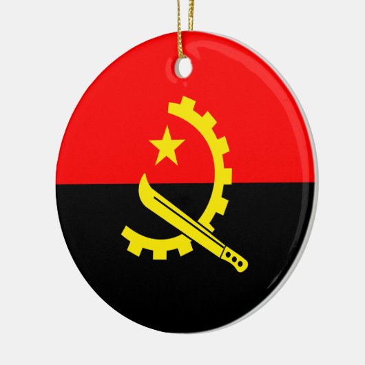 Angelschmuck Keramik Ornament (Links)