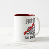 Angelschollen Zweifarbige Tasse (VorderseiteRechts)