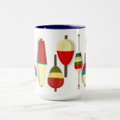 Angelschwimmer / Bobber Tasse (Zentrum)