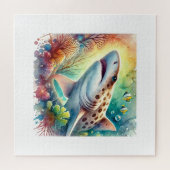 Angelshark painting 210724AREF147 - Watercolor Puzzle (Horizontal)
