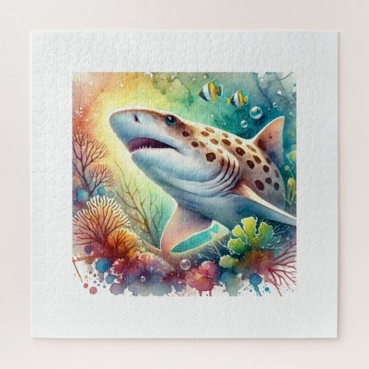Angelshark painting 210724AREF147 - Watercolor Puzzle (Vertikal)