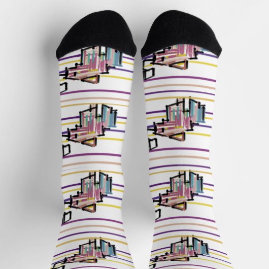 Angelsommerfreude Socken (Oben)