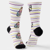 Angelsommerfreude Socken (Gewinkelt)