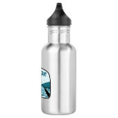 Angelsport am Lago Maggiore Edelstahlflasche (Rechts)