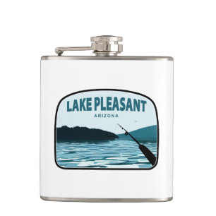 Angelsport am Lago Maggiore Flachmann