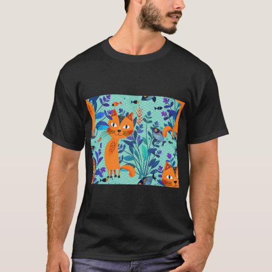 Angelstange Duck Fisher T-Shirt (Vorderseite)