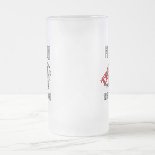 Angelteam, das den Walfang betreibt Mattglas Bierglas (Mittel)