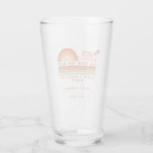 Angeltrip am Wochenende Junggesellenabschied  Glas (Rückseite)