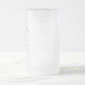 Angeltrip am Wochenende Junggesellenabschied Mattglas Bierglas (Mittel)